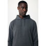 IQONIQ Torres gerecycled katoen hoodie ongeverfd, heather anthracite (XXL)