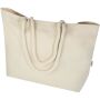 Florida 270 g/m² GRS gerecyclede strandtas 18L - Natuur/Natuur Florida 270 g/m² GRS gerecyclede strandtas 18L - Natuur/Natuur