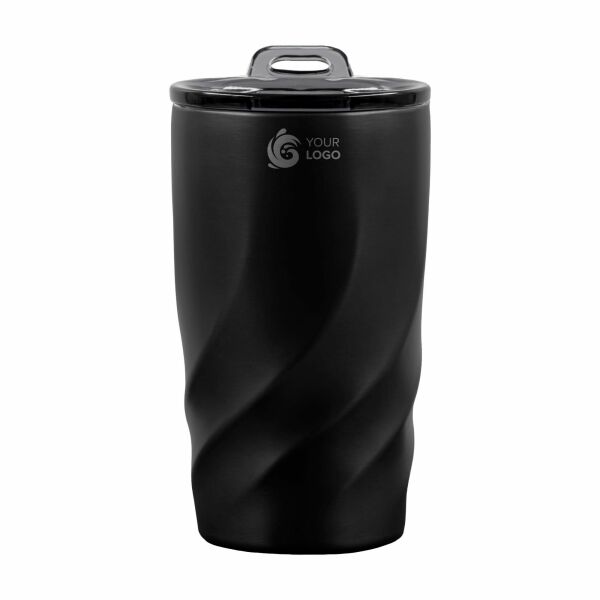 BrandCharger reisbeker Vortex Calix | 400 ml - zwart BrandCharger reisbeker Vortex Calix | 400 ml - zwart
