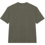 Ecologisch oversized uniseks T-shirt French Terry Organic Khaki XS