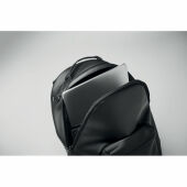 BAI BACKPACK - Laptop rugzak PU 15 inch - Zwart