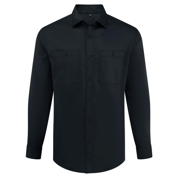 Uniseks horeca-overhemd