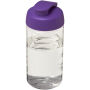 H2O Active® Bop 500 ml sportfles met flipcapdeksel - Transparent/Paars