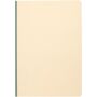 Liliana A5 sugarcane and RPET soft cover notebook - Heather green