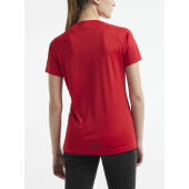 Core unify training tee wmn bright red xs