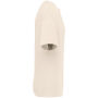 Ecologisch oversized uniseks T-shirt French Terry Ivory XS