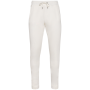 Ecologische uniseks jogging French Terry Washed Ivory 4XL