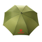 23" Impact AWARE™ RPET 190T auto open bamboe paraplu, groen