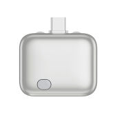 ChargeGuard RCS USB-C-adapter met autom. uitschakeling, zilver