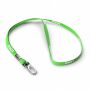 Polyester tubulaire keycord met metalen klem