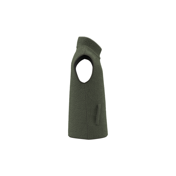 Mouwloos sherpa herenjasje Forest Khaki XXL Mouwloos sherpa herenjasje Forest Khaki XXL