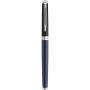 Waterman Hemisphere vulpen met kleurblokken en palladium afwerking (blauwe inkt) - Blauw/Zwart