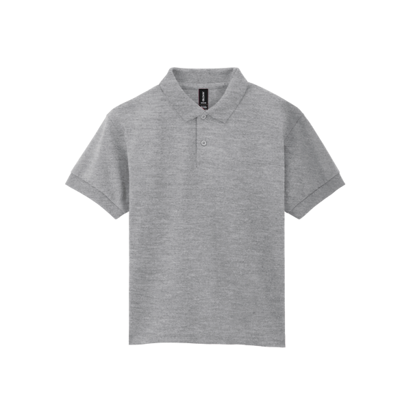 Dryblend Classic Fit Kinder Jersey Polo Sport Grey M Dryblend Classic Fit Kinder Jersey Polo Sport Grey M