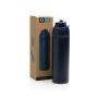 Omni Sip RCS Recycled RVS waterfles 720ML, donkerblauw