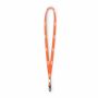 Polyester tubulaire keycord met metalen klem