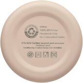 Spring 500 ml RCS-gecertificeerde gerecyclede roestvrijstalen koperen vacuümgeïsoleerde fles - Bleekroze Spring 500 ml RCS-gecertificeerde gerecyclede roestvrijstalen koperen vacuümgeïsoleerde fles - Bleekroze