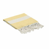 AGOURA - Hammam handdoek 140 gr/m² - Geel