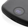 MagBoost gerecycled plastic 5000 mah magnetische powerbank, zwart