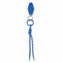 KEYBRAID - Sleutelhanger gevlochten touw - Royal Blauw