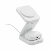 SATELIT - 3-in-1 opvouwbaar laadstation - Wit