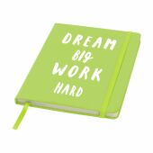 BudgetNote A5 Lines notitieboek - lime