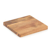 AdHoc RoccaVerde hakmes met snijplank, bruin