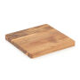 AdHoc RoccaVerde hakmes met snijplank, bruin