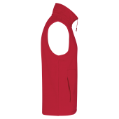 Bodywarmer van microfleece heren Red 5XL