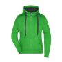 Ladies' Hooded Jacket green/carbon S