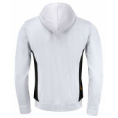 5400 Sweatshirt hoodie wit/zwart xs