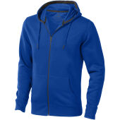 Arora 300 g/m² unisex hoodie met ritssluiting - Blauw - XXS