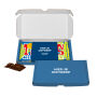 Tony's Chocolonely 180 gram in bedrukt doosje met wikkel - Special - Puur Romige Hazelnoot Crunch Tony's Chocolonely 180 gram in bedrukt doosje met wikkel - Special - Puur Romige Hazelnoot Crunch
