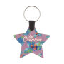 Fjerny Creative - custom Christmas keyring, star