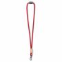 Polyester koord-keycord met bamboe plaatje