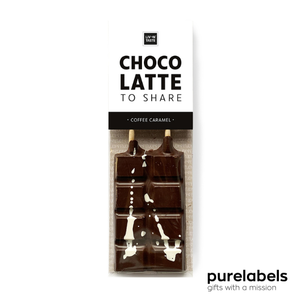 Chocolade Spoons fairtrade  Choco Latte  | Te personaliseren