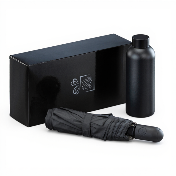 ACTIVE SET: THERMISCHE WATERFLES EN AUTOMATISCHE PARAPLU