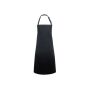 BIB APRON BASIC WITH BUCKLE, BLACK, One size, KARLOWSKY
