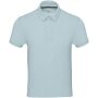 Akoya GRS gerecyclede terry unisex polo - Cloud Blue - 2XS
