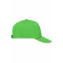 5 Panel Promo Cap Lightly Laminated lime green one size