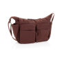 KENTO URBAN RCS gerecyclede nylon gewatteerde schoudertas, bordeauxrood KENTO URBAN RCS gerecyclede nylon gewatteerde schoudertas, bordeauxrood