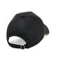 AUTHENTIC 5 PANEL CAP - PIPED PEAK, BLACK/LIME GREEN, One size, BEECHFIELD
