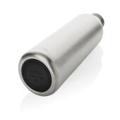 Avira Avior RCS gerecycled roestvrijstalen fles 1L, zilver