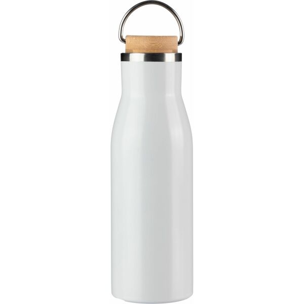 Gerecycled roestvrijstalen fles Aline wit Gerecycled roestvrijstalen fles Aline wit