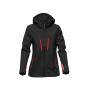 W'S PATROL SOFTSHELL, BLACK / BRIGHT RED, L, STORMTECH