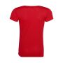 WOMEN'S COOL T, FIRE RED, 4XL, JUST COOL