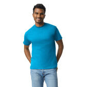 Gildan T-shirt Ultra Cotton SS unisex 26 Sapphire-L