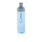 Impact RCS gerecyclede PET lekvrije waterfles 600 ml, blauw