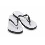 Slippers maat  XL 43/46 sublimatie - Wit