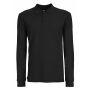 BS Evolution Polo Dames Lange Mouw - Zwart