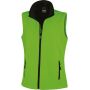 Core Ladies Printable Softshell Bodywarmer vivid green/black S